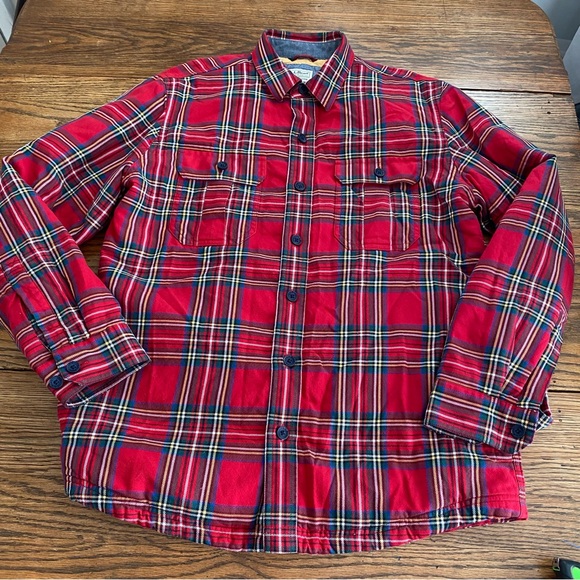L.L. Bean Jackets & Coats Ll Bean Primaloft Quilt Lined Flannel